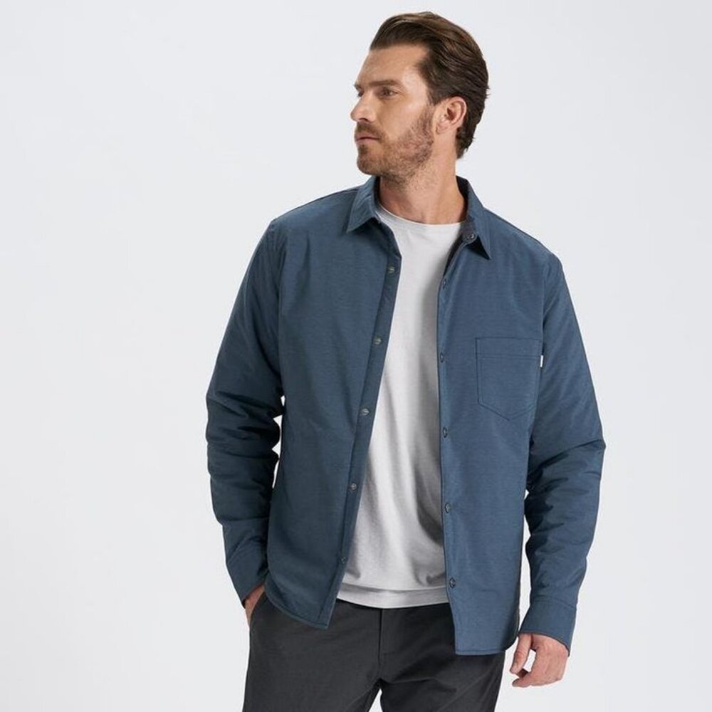 *NWT Vuori Men's Atlas Jacket - Indigo Blue
